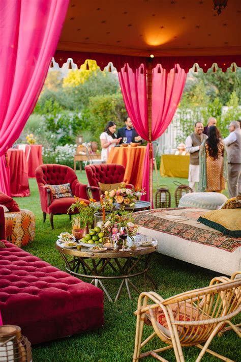 From curry to butter chicken to tandoori, these dishes make for a tasty, exotic meal. Indian rehearsal dinner | Welcome Sangeet | 100 Layer Cake