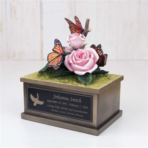 Small Butterfly Cremation Urn Engravable Pm20356 Cremation Urns