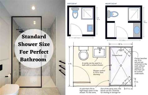 Shower Base Sizes Finding The Perfect Fit For Your Bathroom