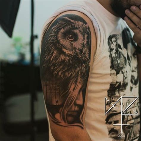 Black Grey Arm Tattoo Nikolaos Zachariadis Trueartists
