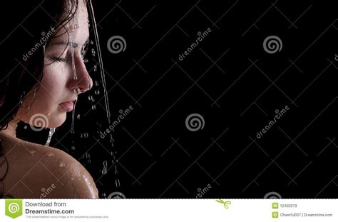 Beautiful Passion Woman In The Shower Stock Image Image Of Girl