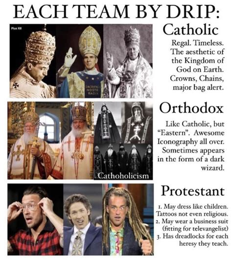 Catholic Vs Orthodox Vs Protestant How To Tell The Difference In 10