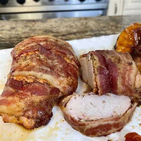 Bacon Wrapped Turkey Tenderloin Recipe No Fear Cooking