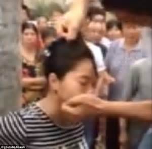 Pregnant Chinese Woman Is Tied To A Pole And Beaten For Allegedly Being