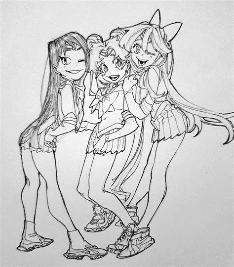 Samipeko 🐱 On Twitter I Love You Drawings Sailor Moon Sailor