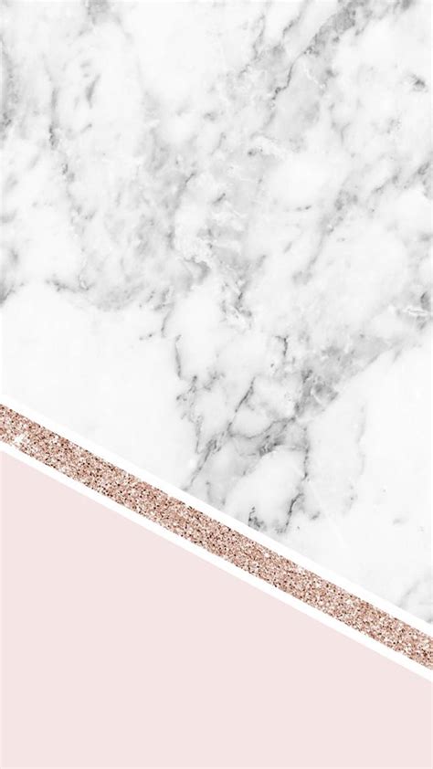 Download Gold Marble Pink Glitter Wallpaper