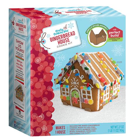 Holiday Gingerbread House Cookie Kit Brand Castle