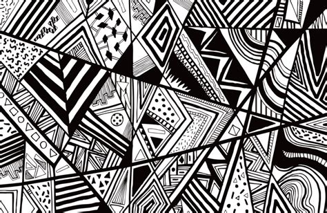 Abstract Art Drawing In Black And White ~ Creative Art And Craft Ideas