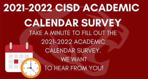 Crosby Isd The 2021 2022 Cisd Academic Calendar Survey