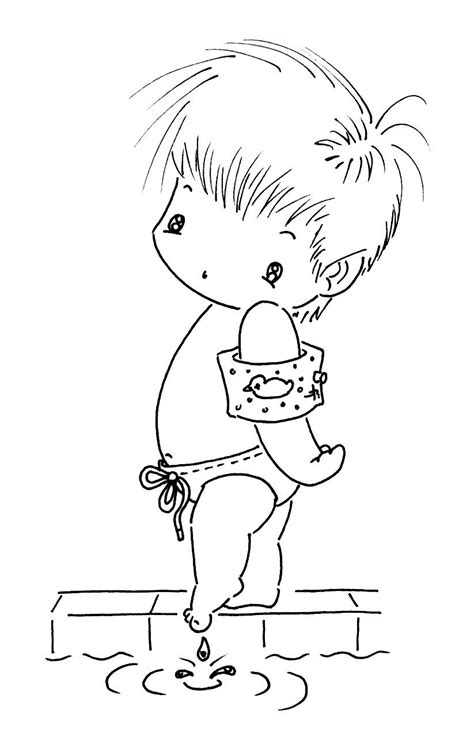 Download a free preview or high quality adobe illustrator ai, eps, pdf and high resolution jpeg versions. Sliekje digi Stamps: Swimming boy and girl | Digi stamps ...