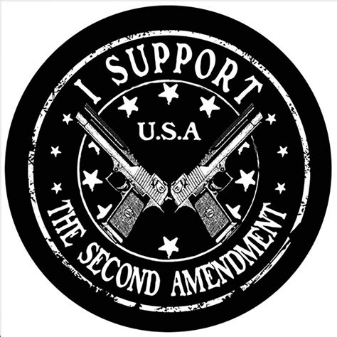 I Support The Second Amendment 2nd Amendment Sticker ﾖ Decal America Rights Ebay