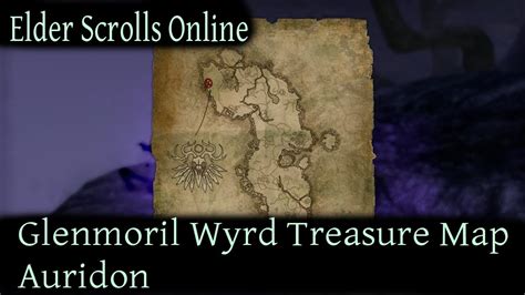 Glenmoril Wyrd Treasure Map Auridon Elder Scrolls Online Eso Youtube