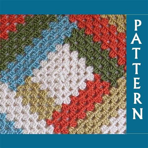 Learn to knit a log cabin blanket. FREE LOG CABIN CROCHET PATTERNS - Easy Crochet Patterns