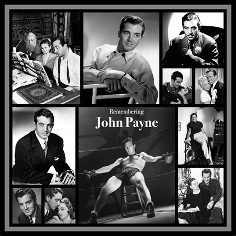 Remembering John Payne Created By Diane Yoder 2018 Hero Movie John