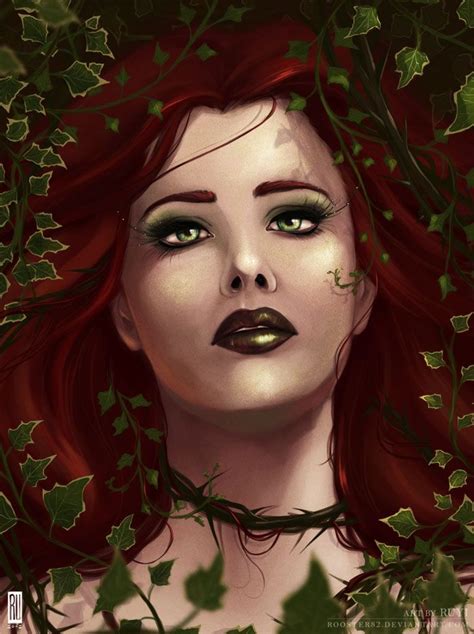 Poison Ivy Poison Ivy Female Comic Characters Poision Ivy