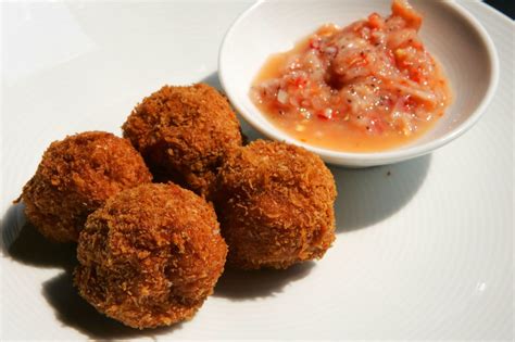 Spicy Fried Fish Balls Dining And Cooking