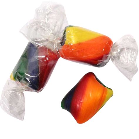 Rainbow Mint Twists Hard Candy Wrapped Candy Bulk Candy Oh Nuts