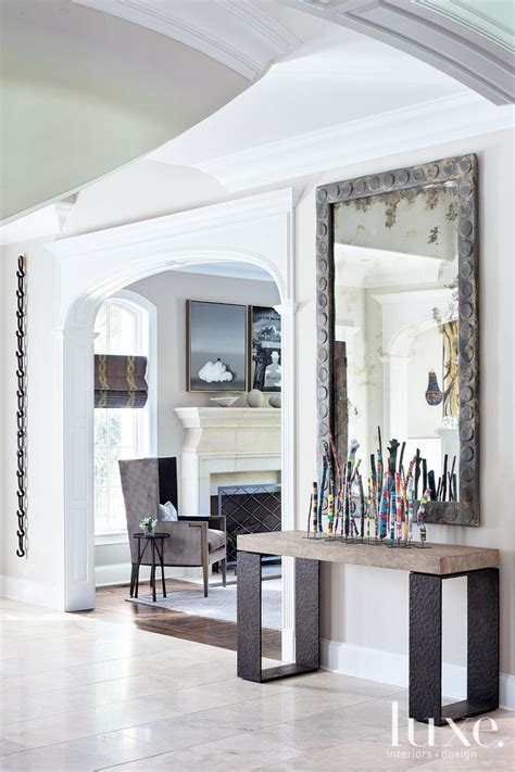 35 Foyers With Statement Art Pieces Features Design Insight From