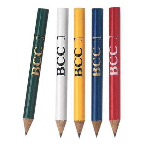 Promotional Round Golf Pencil Customized Golf Pencils Customized