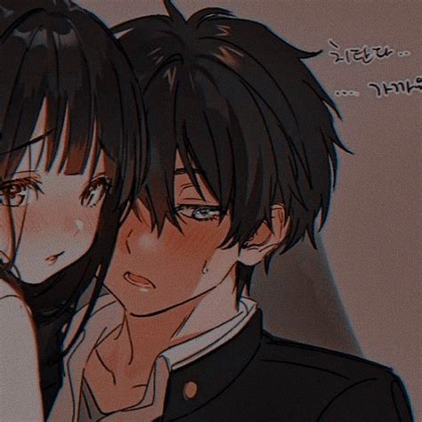 Matching Pfp Anime Pair Dp Romantic Dark Anime Guys Anime Love Couple