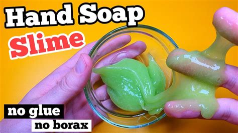How To Make Slime Hand Wash And Sugar Slime With Hand Soap And Sugar