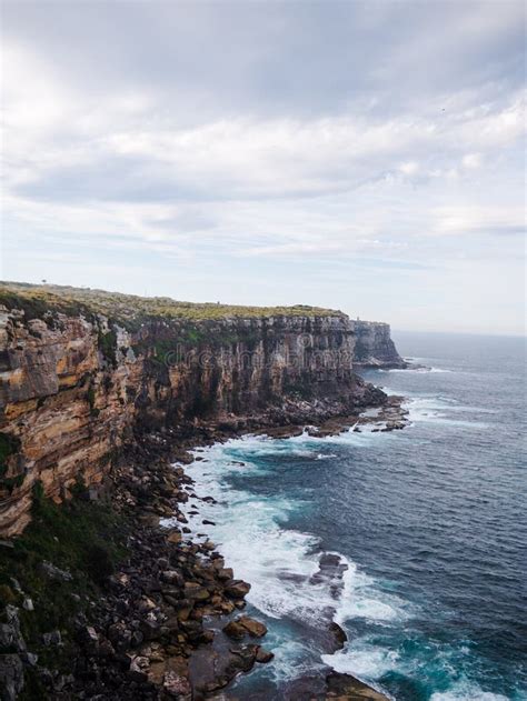 Landscape Of Manly North Head Cliffs Sydney Stock Photo Image Of