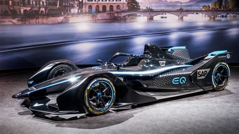 Mercedes unveils its first Formula E race car