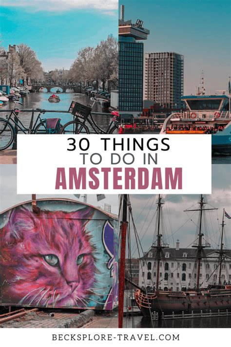 The Top Things To Do In Amsterdam With Text Overlay