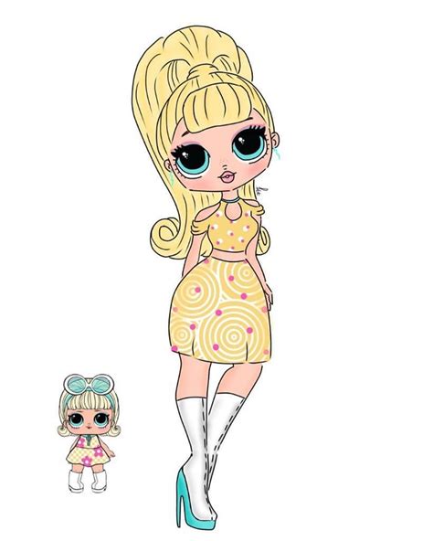 Big Sister Lol Surprise Omg Dolls Drawings