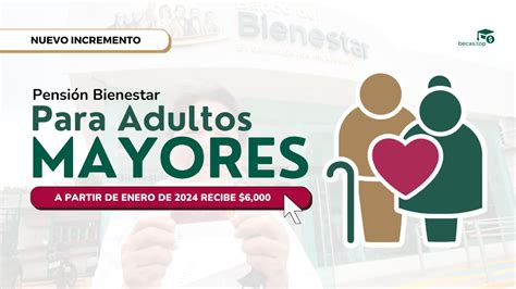 Aumenta a mil pesos la Pensión Bienestar para Adultos Mayores en