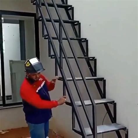 Foldable Stairs In The Making Video In 2021 Small House Design