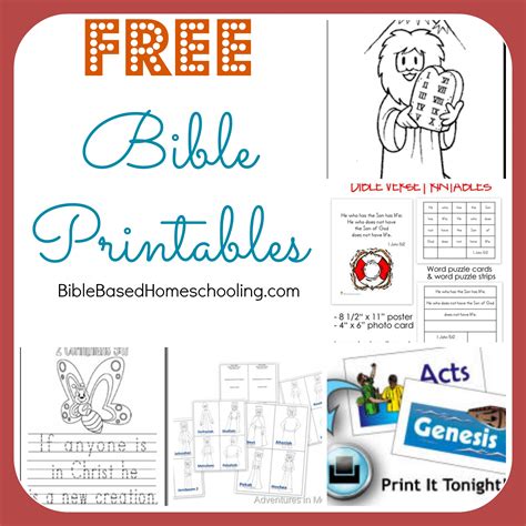 6 Best Images Of Printable Bible Worksheets On Books
