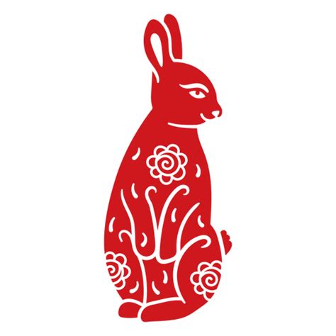 New Year Rabbit Png Designs For T Shirt And Merch