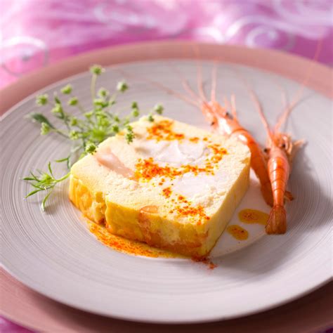 Terrine de lotte aux crevettes Recette