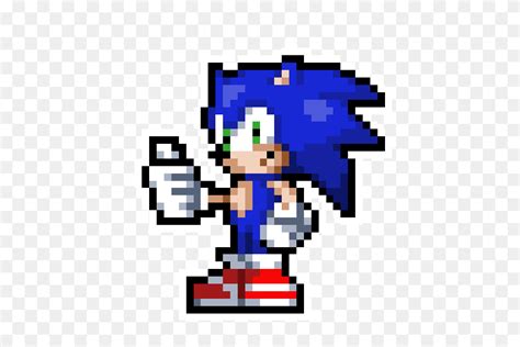 Modern Sonic Sprite Pixel Art Maker Images