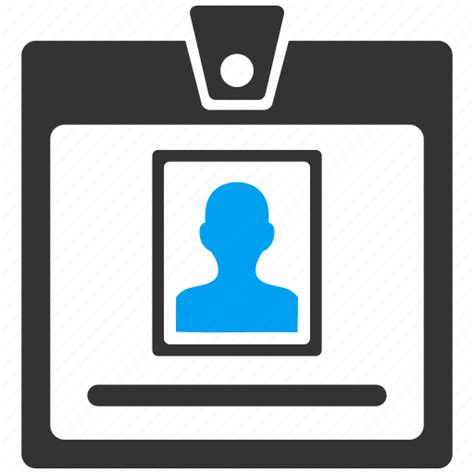 Access Card Account Badge Certification Person Profile Ticket Icon