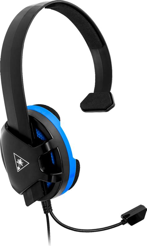 Best Buy Turtle Beach Recon Chat Headset For Ps And Ps Black Blue