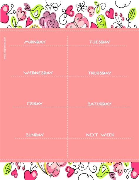 Weekly Calendar Maker Create Free Custom Calendars