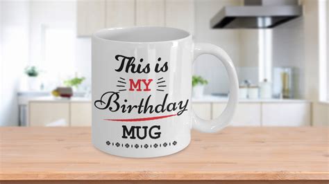 This Is My Birthday Mug