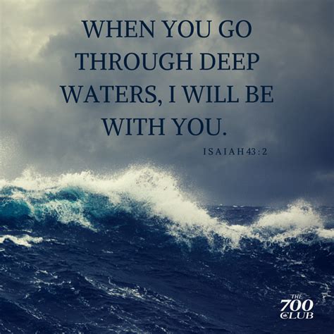 Water Me Deep Water Bible Quotes Bible Verses Scriptures Isaiah 43