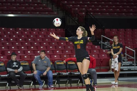 Maryland Volleyball Prepares For The Toughest Stretch Of Its Season