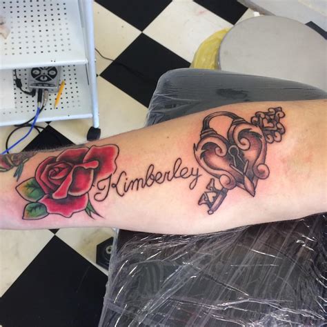 The color palette for key tattoo design includes a wide array of black, grey and all other. 21+ Lock And Key Tattoo Designs , Idea | Design Trends ...