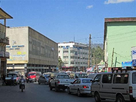 Italian Era Building Piasa Addis Ababa Ethiopia
