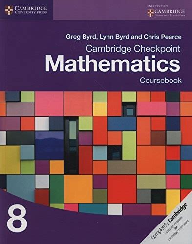 Cambridge Checkpoint Mathematics Coursebook 8 Greg Byrd Lynn Byrd