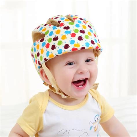 Baby Safety Helmets Cotton Infant Protective Hat Headguard For Newborns