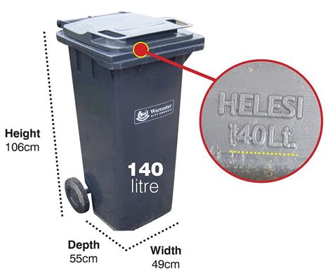 240 to 1100 litre sizes. your wheelie bin emptied every 2 weeks from just £5.85