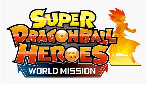 Super Dragon Ball Heroes World Mission Logo Hd Png Download Kindpng