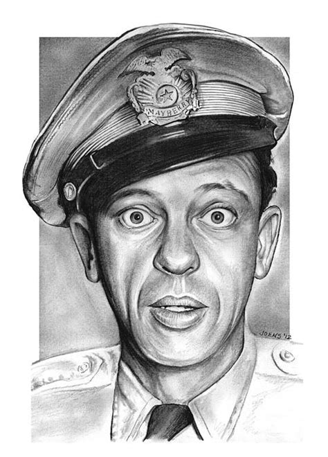 Barney Fife Greeting Card By Greg Joens