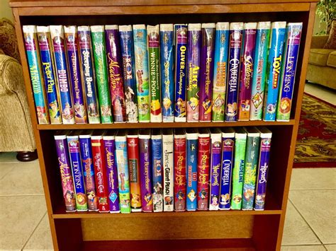 Walt Disney VHS Black Diamond Masterpiece The Classics Lot Of 38 Sealed