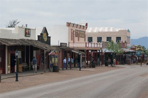 Allen Street In Tombstone Arizona Tombstone Historic Dist Flickr